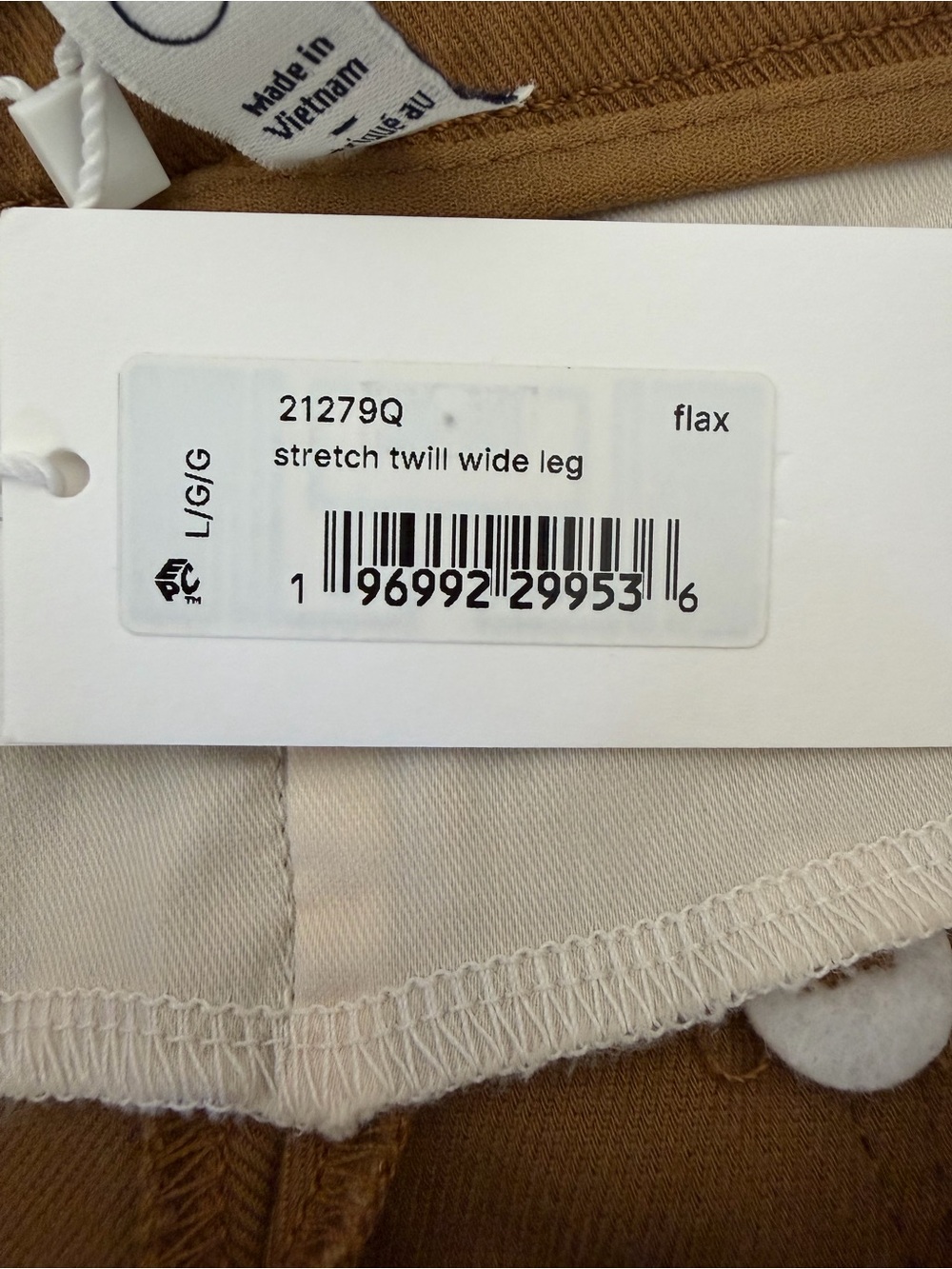 Spanx Stretch Twill Wide Leg Pant LP NWT - Picture 8 of 13